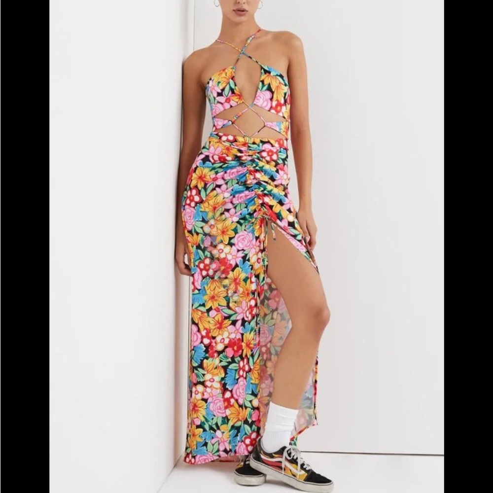 For love and lemons floral maxi dress